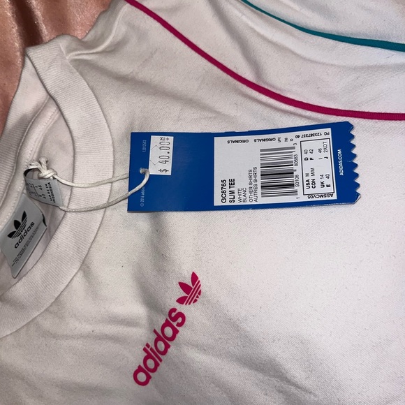 Adidas Slim Tee Brand New - Picture 2 of 4